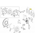 لنت ترمز عقب اورجینال مرسدس بنز C200 سال های 2008 تا 2014 (اورجینال) - A0074208520 مرسدس-بنز - 2