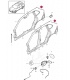 گلگیر عقب سمت چپ پورشه کاین سال های 2011 تا 2015 (اورجینال) - 95850398500 پورشه-porsche - 2