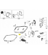 چراغ جلو سمت چپ مرسدس بنز کلاس C سال های 2014 تا 2015 (اورجینال) - A2058200761 مرسدس-بنز - 2