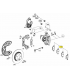 لنت ترمز عقب اورجینال مرسدس بنز C200 سال های 2014 تا 2015 (اورجینال) - A0084201320 مرسدس-بنز - 2