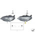 چراغ LED جلو سمت چپ بی ام و X6 سال های 2012 تا 2014 (اورجینال) - 63117359371 بی-ام-و - 2