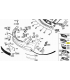 قاب LED سمت چپ سپر مرسدس بنز کلاس E سال های 2010 تا 2013 (اورجینال) - A2128852174 مرسدس-بنز - 2