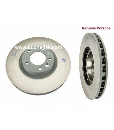 دیسک ترمز جلو سمت چپ پورشه کاین سال های 2011 تا 2014 (اورجینال) - 95835140301 پورشه-porsche - 1