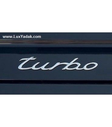آرم TURBO پورشه کاین سال های 2011 تا 2014 (اورجینال) - 95855967700 پورشه-porsche - 1