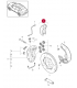 لنت ترمز جلو پورشه کاین سال های 2011 تا 2016 (اورجینال) - 95835193901 پورشه-porsche - 2