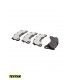 لنت ترمز عقب پورشه ماکان سال های 2014 تا 2017 (تکستار) - 95B698451 تکستار-Textar - 1