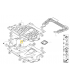 سینی زیر موتور بی ام و X3 سال های 2003 تا 2006 (تایوان) - 51713402370 Tiwan-تایوان - 2